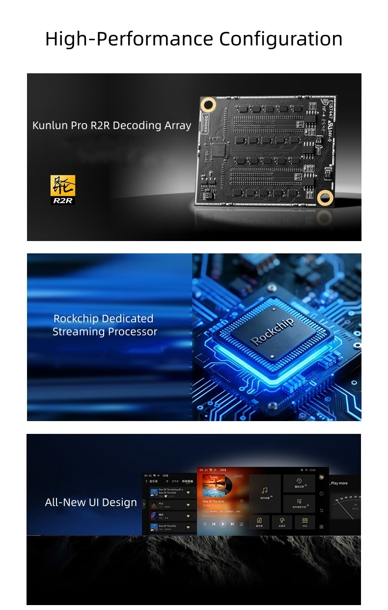 SHANLING SM1.3R Android Online Network Streamer With R2R DAC Hi-Fi Lossless Music Player Supports USB/HDD/ Bluetooth