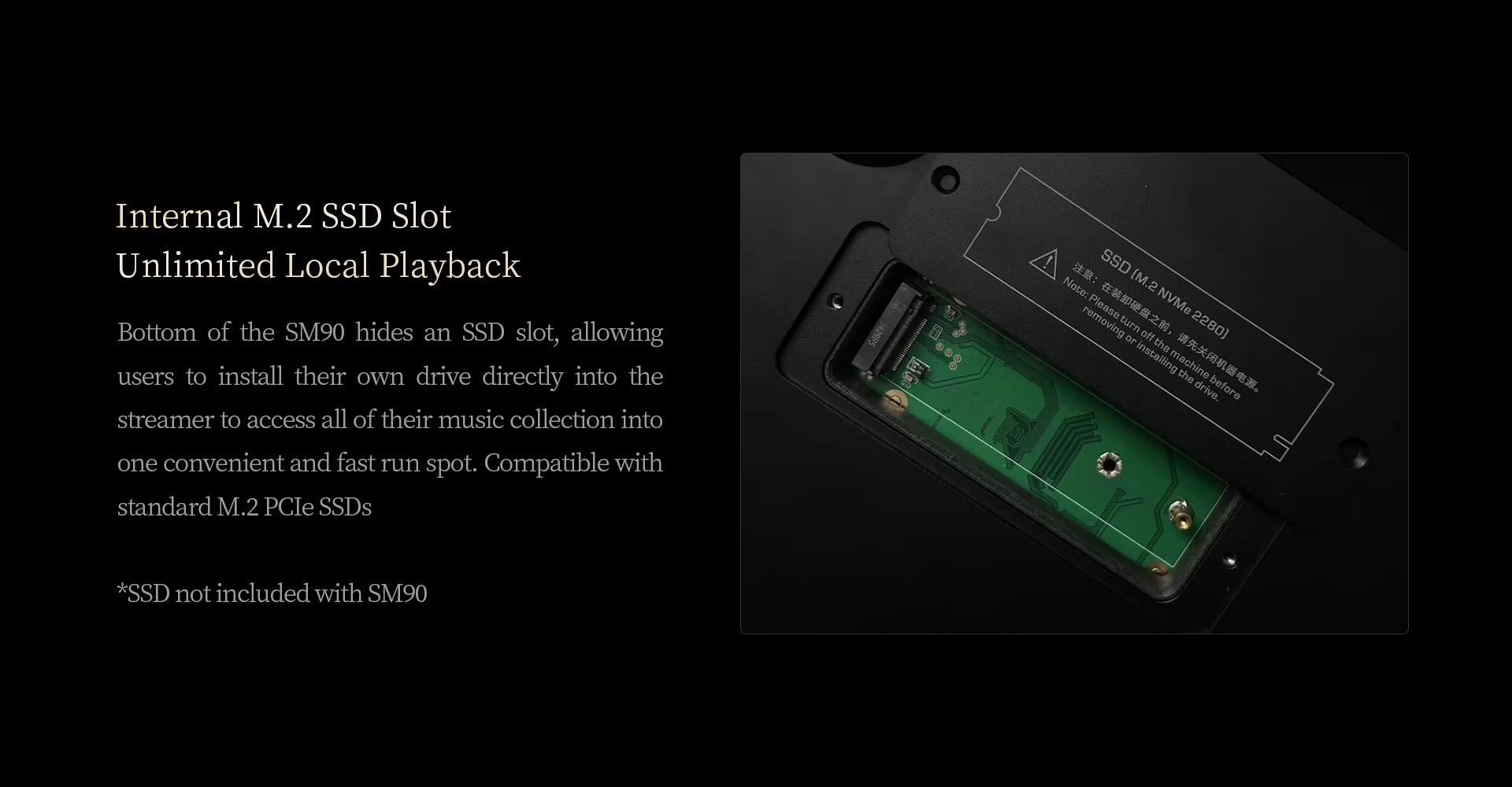 Shanling SM90 Digital Broadcast Digital Network Streamer HiFi Audiophile Turntable Companion DAC Headphone Desktop Player