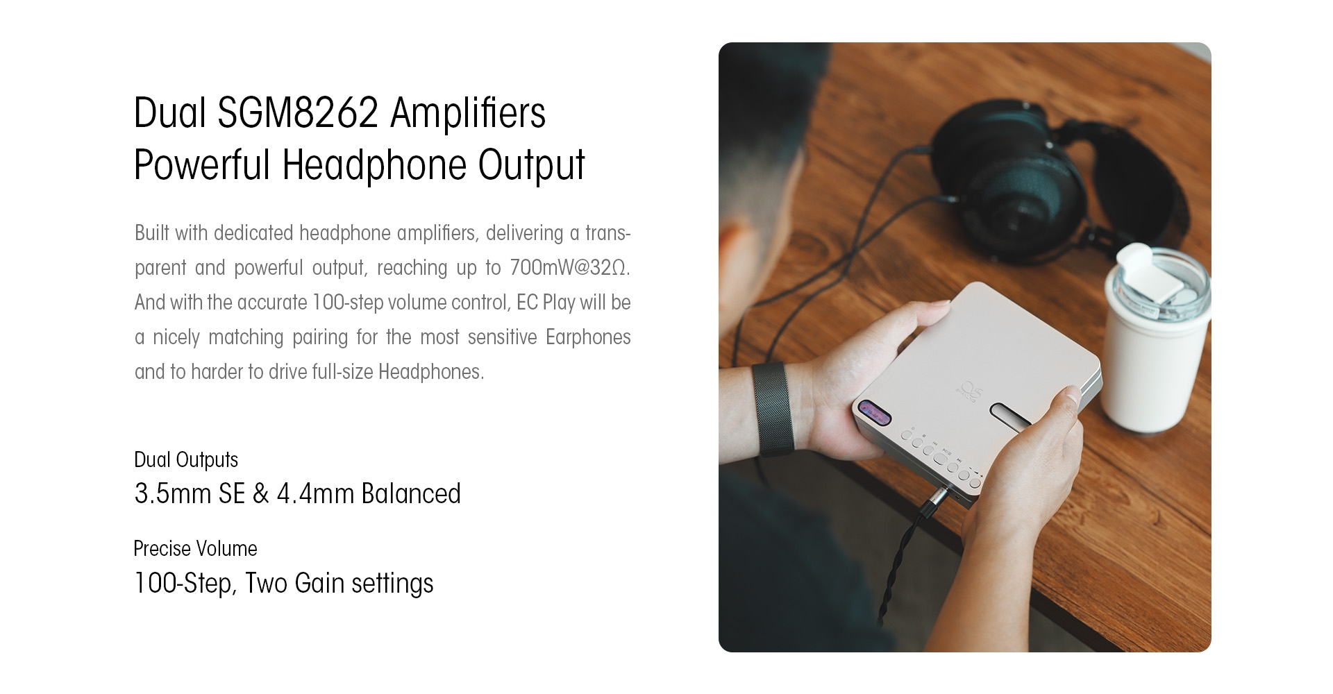 Shanling EC Play Portable CD Player/HiFi Player with Bluetooth Lossless Music