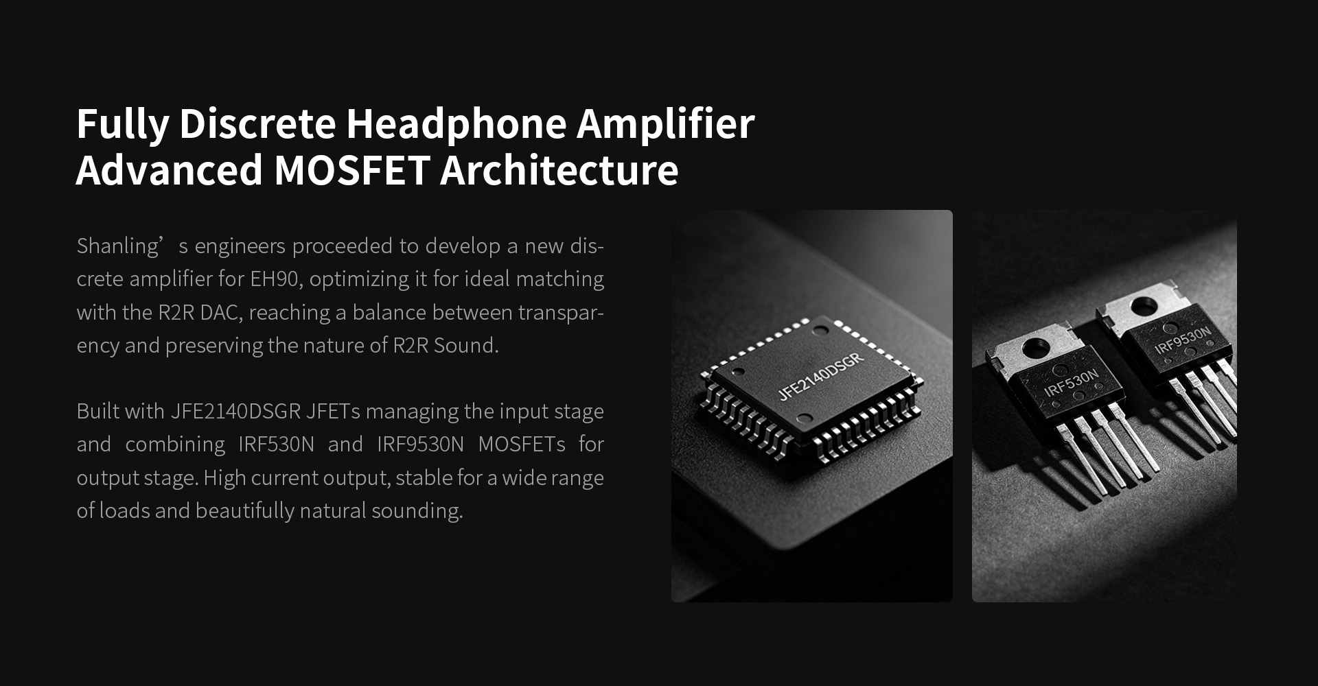 SHANLING EH90 High-End R2R DAC / AMP Fully Discrete Balanced Headphone Amplifier Bluetooth Connection HDMI ARC Input