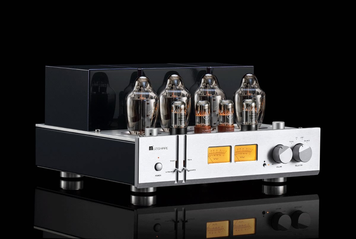 MUZISHARE X50 KT170 tube Amplifier Push-pull high-power Audio Amplifier 130W*2