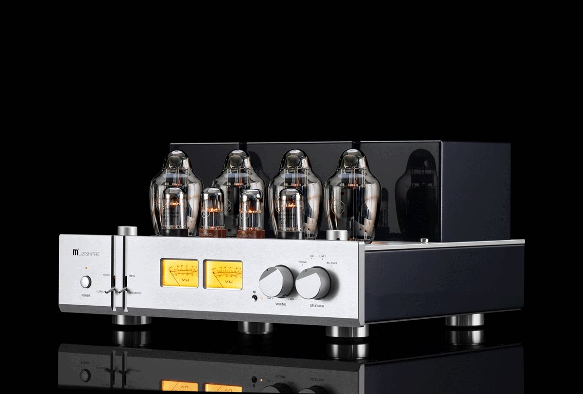 MUZISHARE X50 KT170 tube Amplifier Push-pull high-power Audio Amplifier 130W*2
