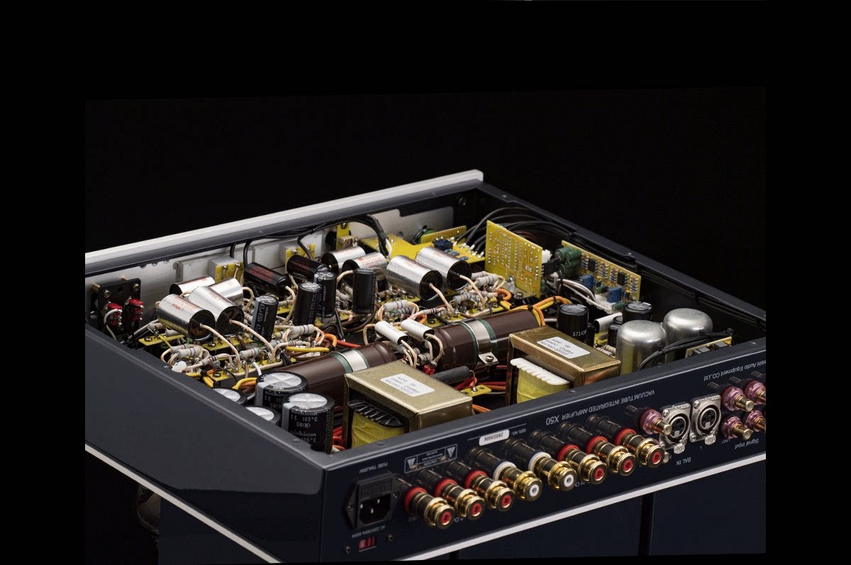 MUZISHARE X50 KT170 tube Amplifier Push-pull high-power Audio Amplifier 130W*2