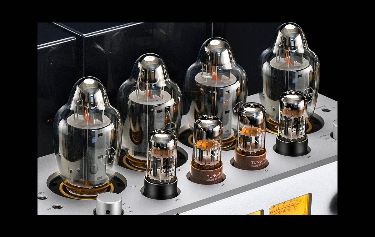 MUZISHARE X50 KT170 tube Amplifier Push-pull high-power Audio Amplifier 130W*2