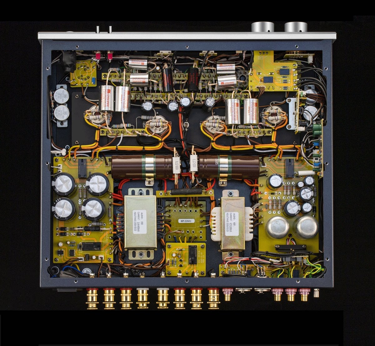 MUZISHARE X50 KT170 tube Amplifier Push-pull high-power Audio Amplifier 130W*2