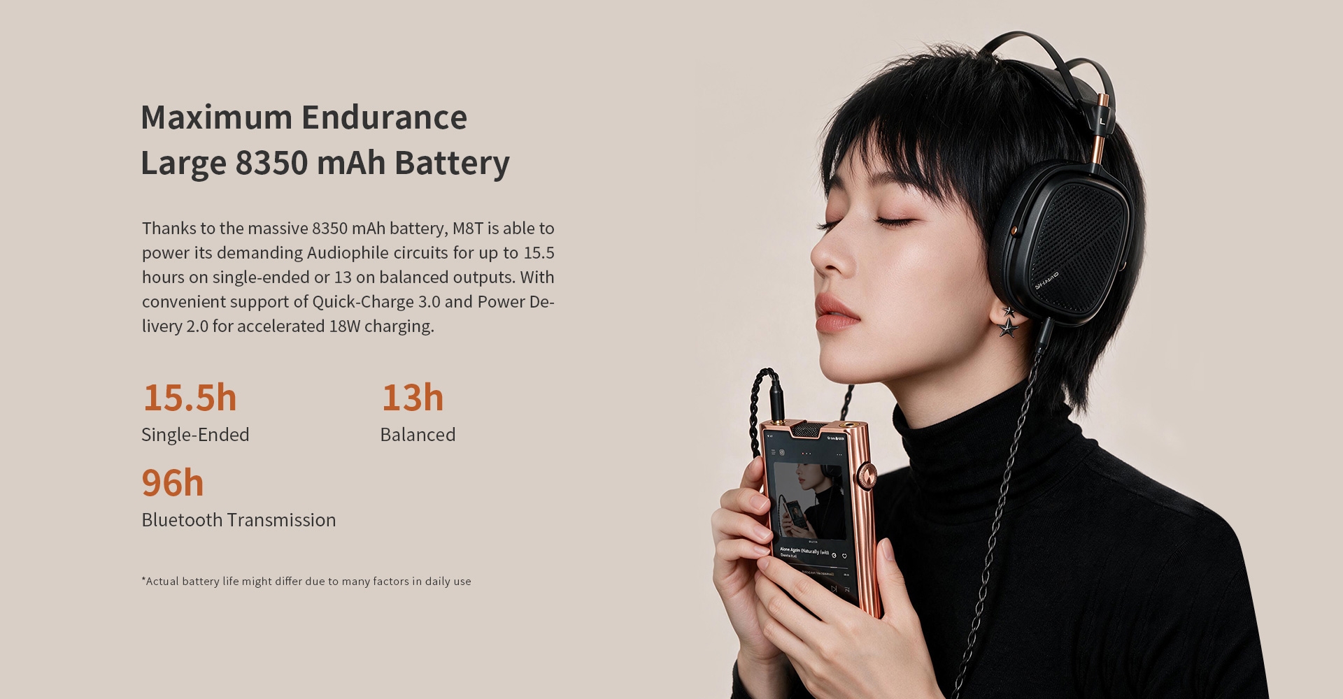 SHANLING M8T Cu CopperVersion Android Portable HIFI Music Player MP3 2*JAN6418 2*AKM 4499EX+2* AK4191 DAC Circuit PCM768 DSD1024 SHANLING M8T Cu CopperVersion Android Portable HIFI Music Player MP3 2*JAN6418 2*AKM 4499EX+2* AK4191 DAC Circuit PCM768 DSD1024