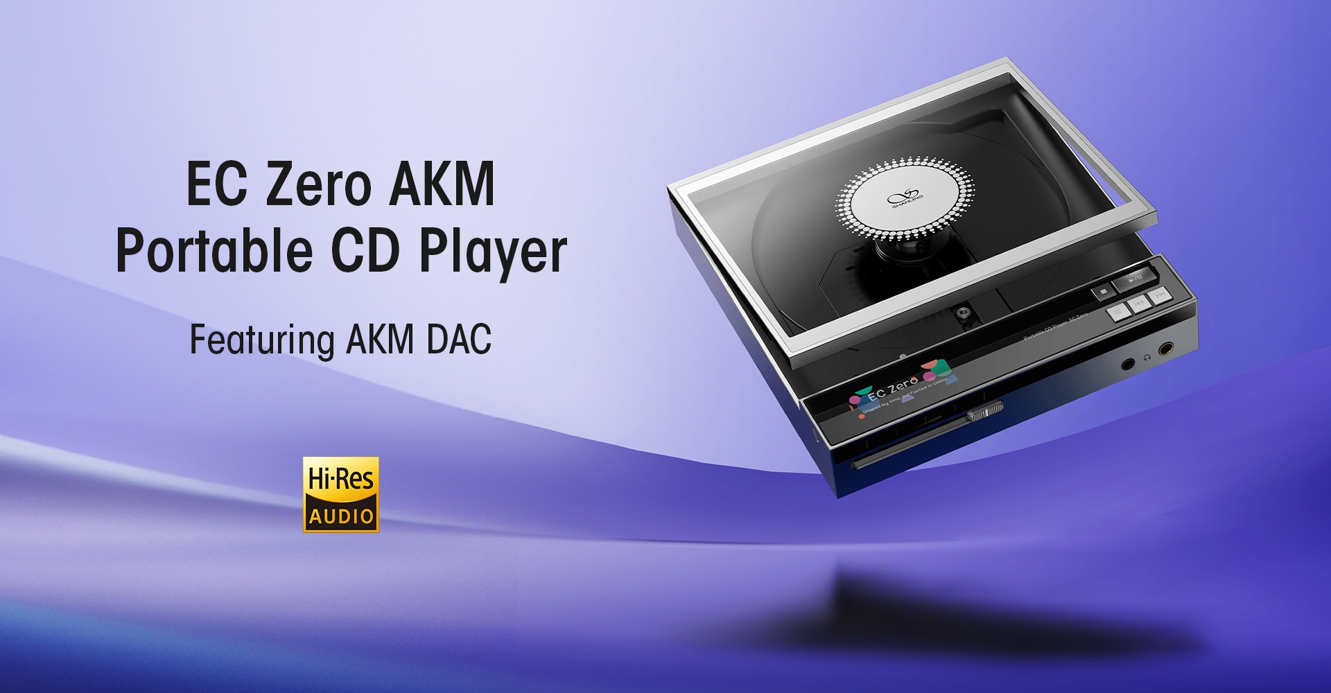 SHANLING EC ZERO AKM RED Version Portable CD Player Featuring AKM DAC AK4493S DAC Dual SGM Amplifier Bluetooth BT5.3 SHANLING EC ZERO AKM RED Version Portable CD Player Featuring AKM DAC AK4493S DAC Dual SGM Amplifier Bluetooth BT5.3