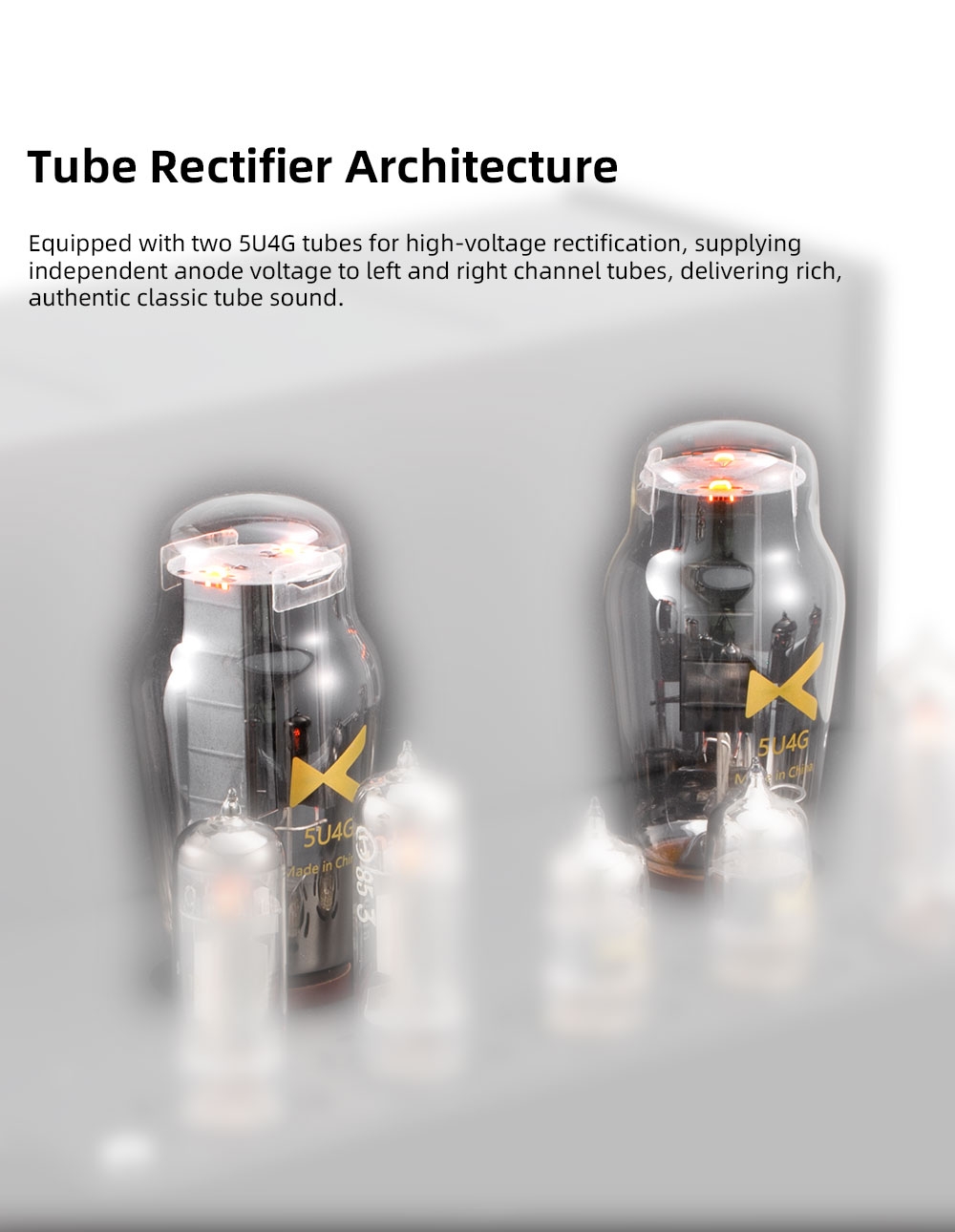 XDUOO TA-68 Balanced Vacuum Tube Desktop Headphone Amplifier XDUOO TA-68 Balanced Vacuum Tube Desktop Headphone Amplifier