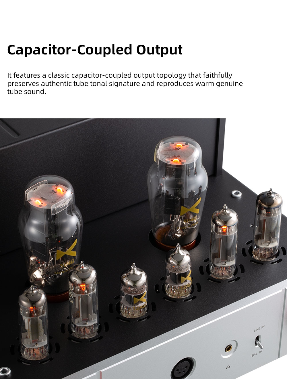 XDUOO TA-68 Balanced Vacuum Tube Desktop Headphone Amplifier XDUOO TA-68 Balanced Vacuum Tube Desktop Headphone Amplifier