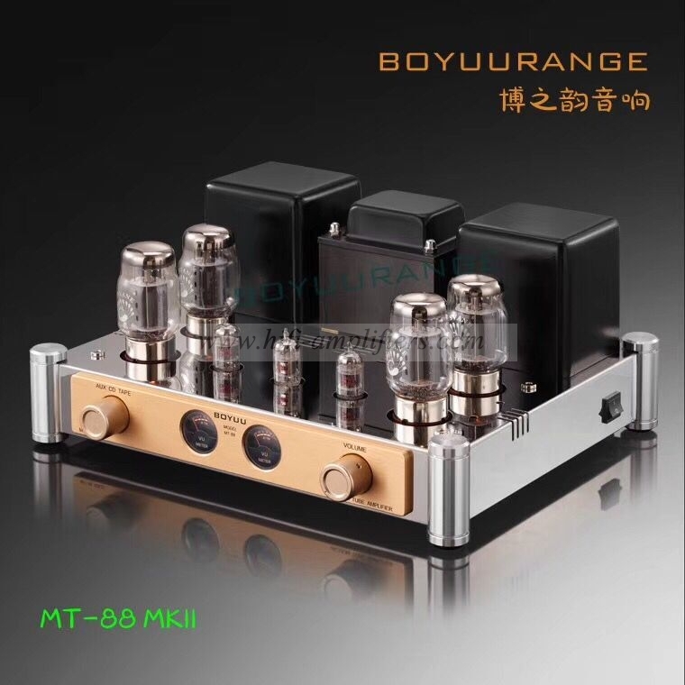 REISONG Boyuu MT-88 MKII KT88*4 tube Amp Push-pull Hi-Fi Audio Amplifier Upgrade