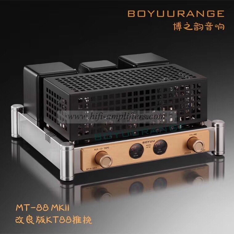 REISONG Boyuu MT-88 MKII KT88*4 tube Amp Push-pull Hi-Fi Audio Amplifier Upgrade