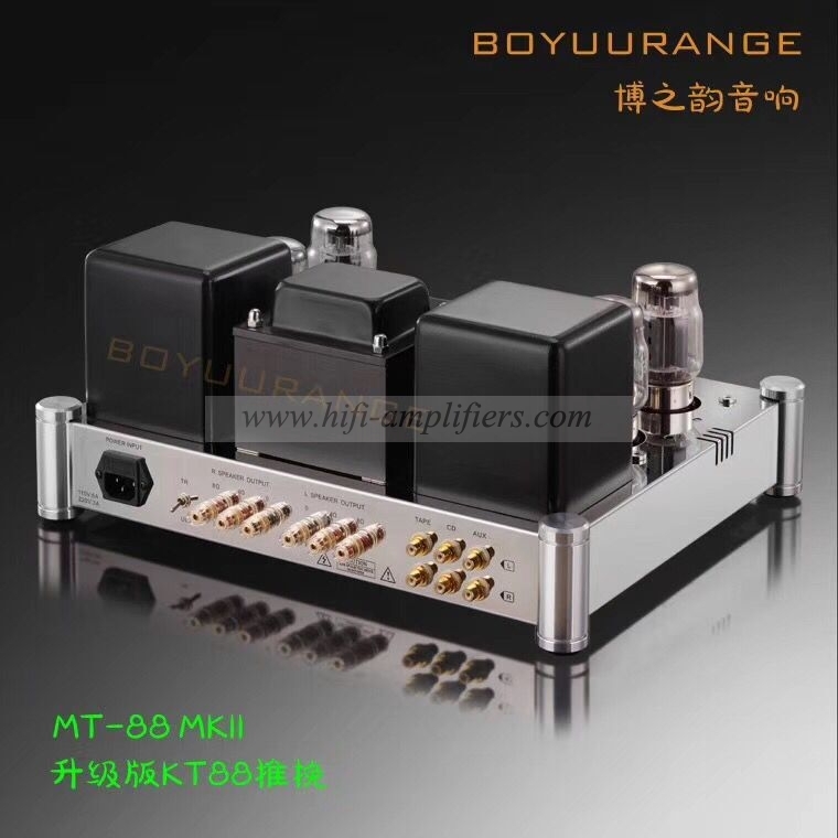 REISONG Boyuu MT-88 MKII KT88*4 tube Amp Push-pull Hi-Fi Audio Amplifier Upgrade