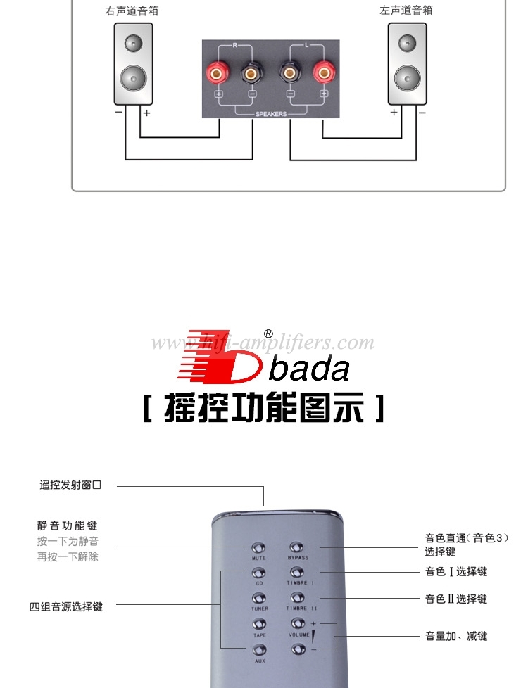 Bada DC-211MK 28 Anniversary Edition HIFI Vacuum tube Hybrid Amplifier Bluetooth