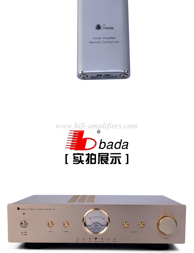 Bada DC-211MK 28 Anniversary Edition HIFI Vacuum tube Hybrid Amplifier Bluetooth