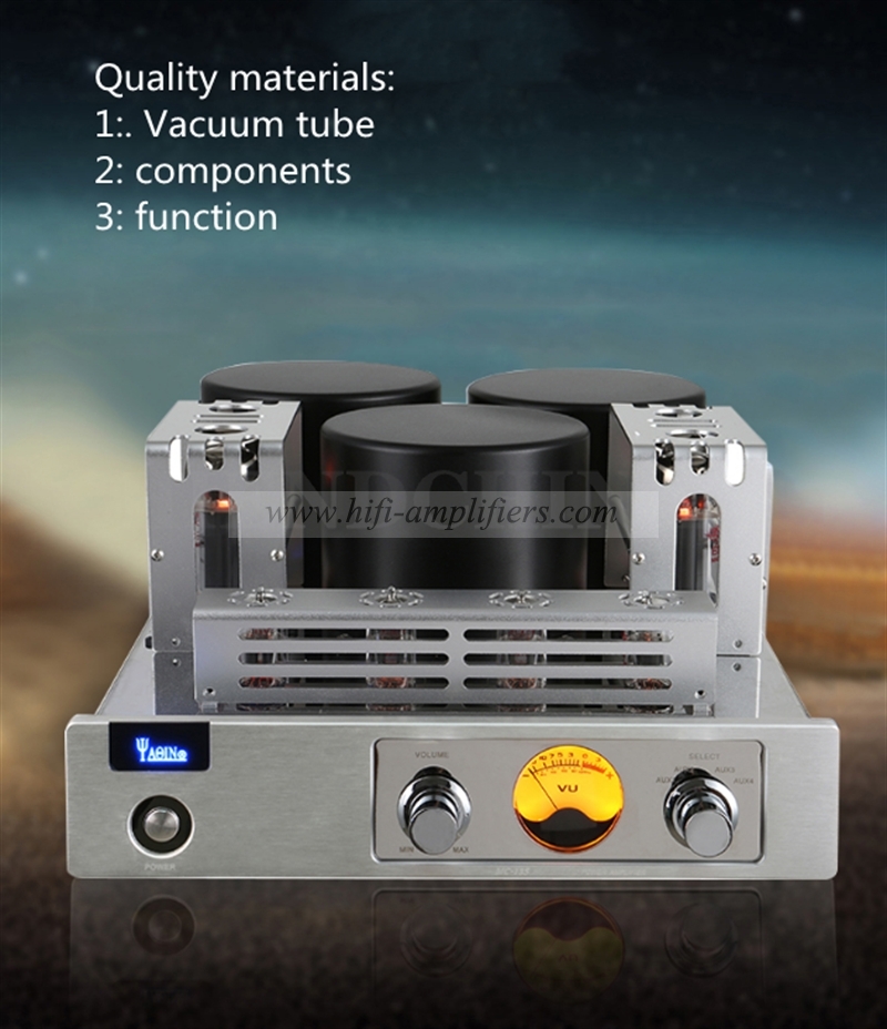 YAQIN MC-13S 6CA7-T Class A Vacuum  Tube Push-pull Hifi Integrated Amplifier