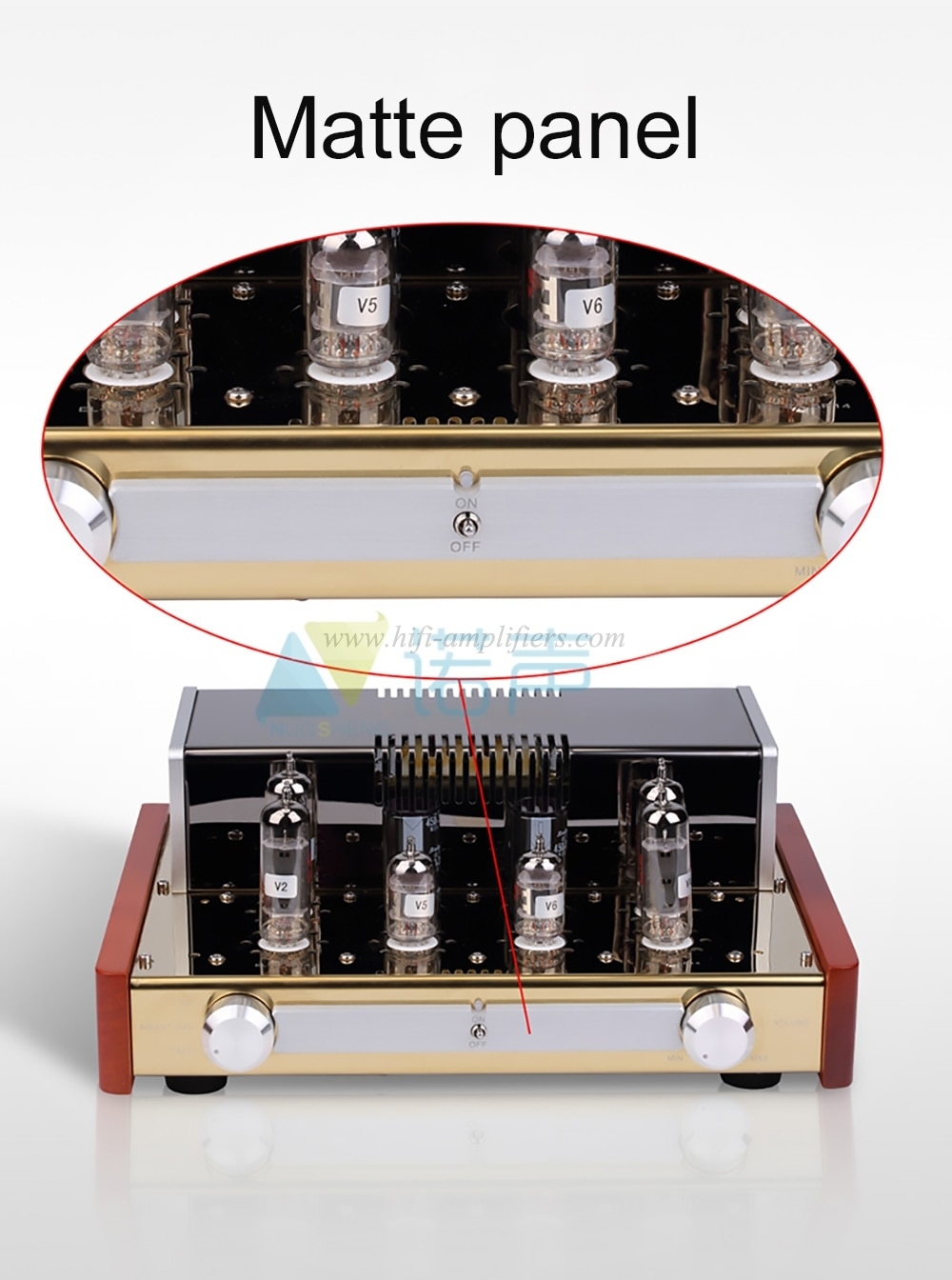 YAQIN MC-84L Class A Vacuum Tube Integrated Headphone Amplifier