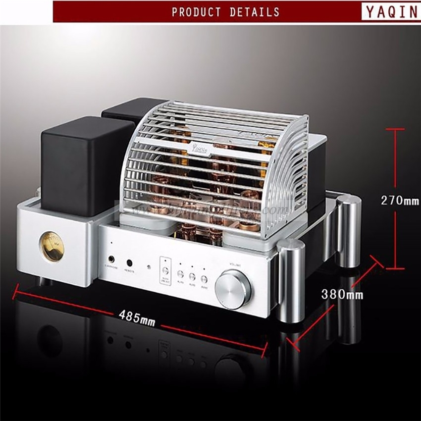 YAQIN MS-500B 300B tube Class A Single-ended Hifi Integrated  Amplifier