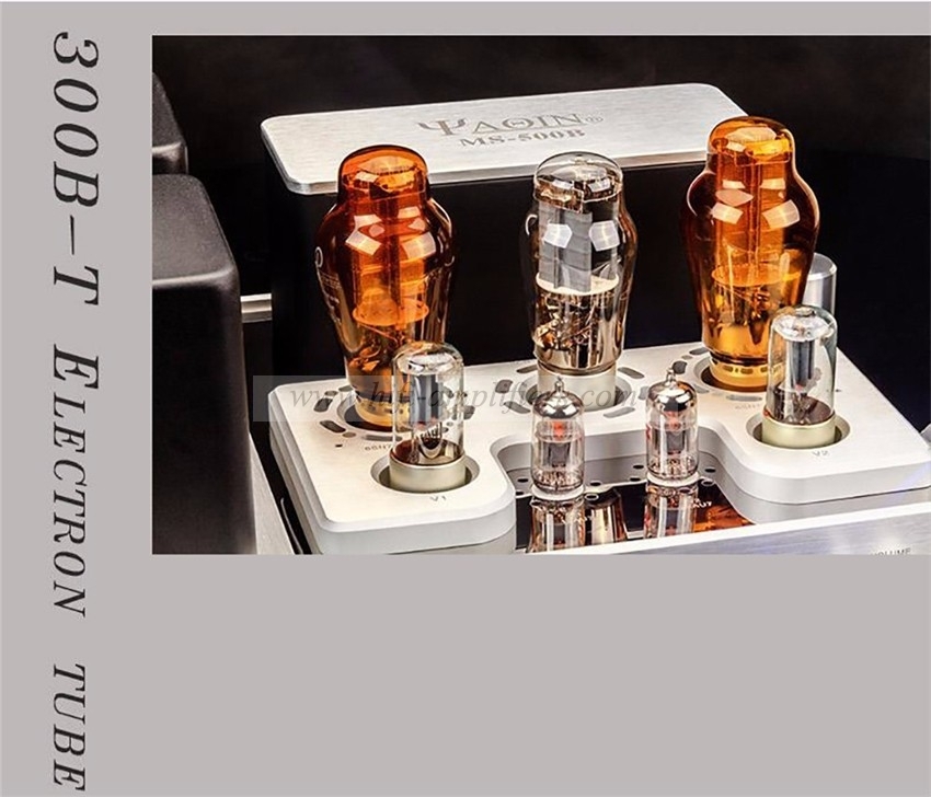 YAQIN MS-500B 300B tube Class A Single-ended Hifi Integrated  Amplifier