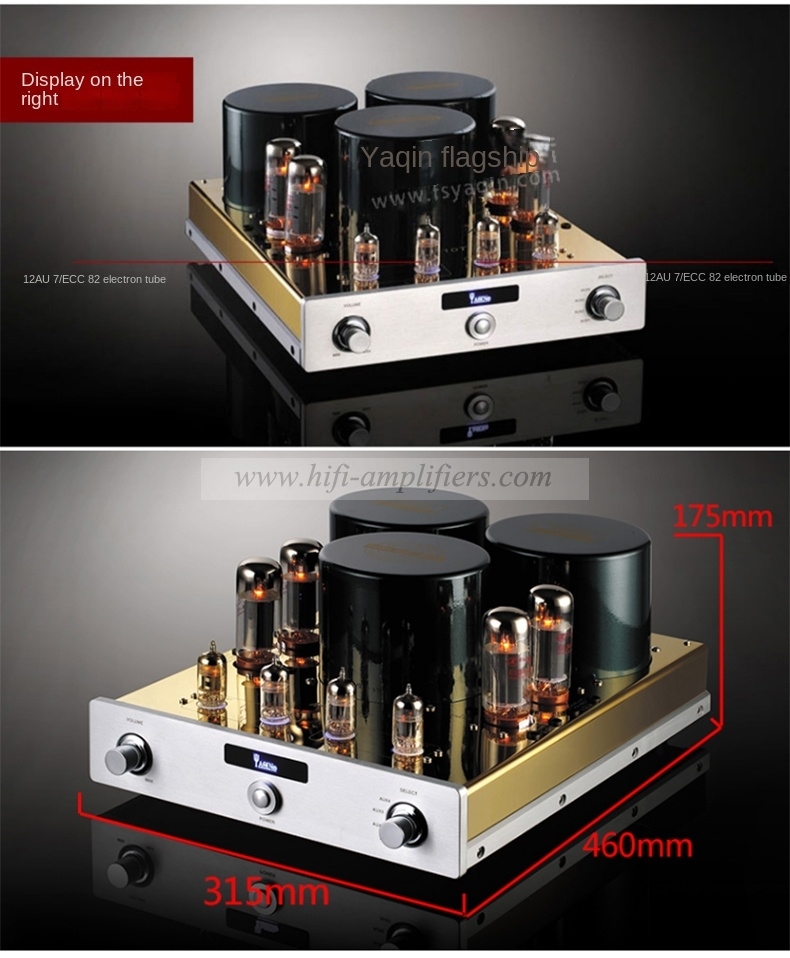 YAQIN MC-10T Hifi EL34-B Vacuum Tube Hi-End Integrated Amplifier