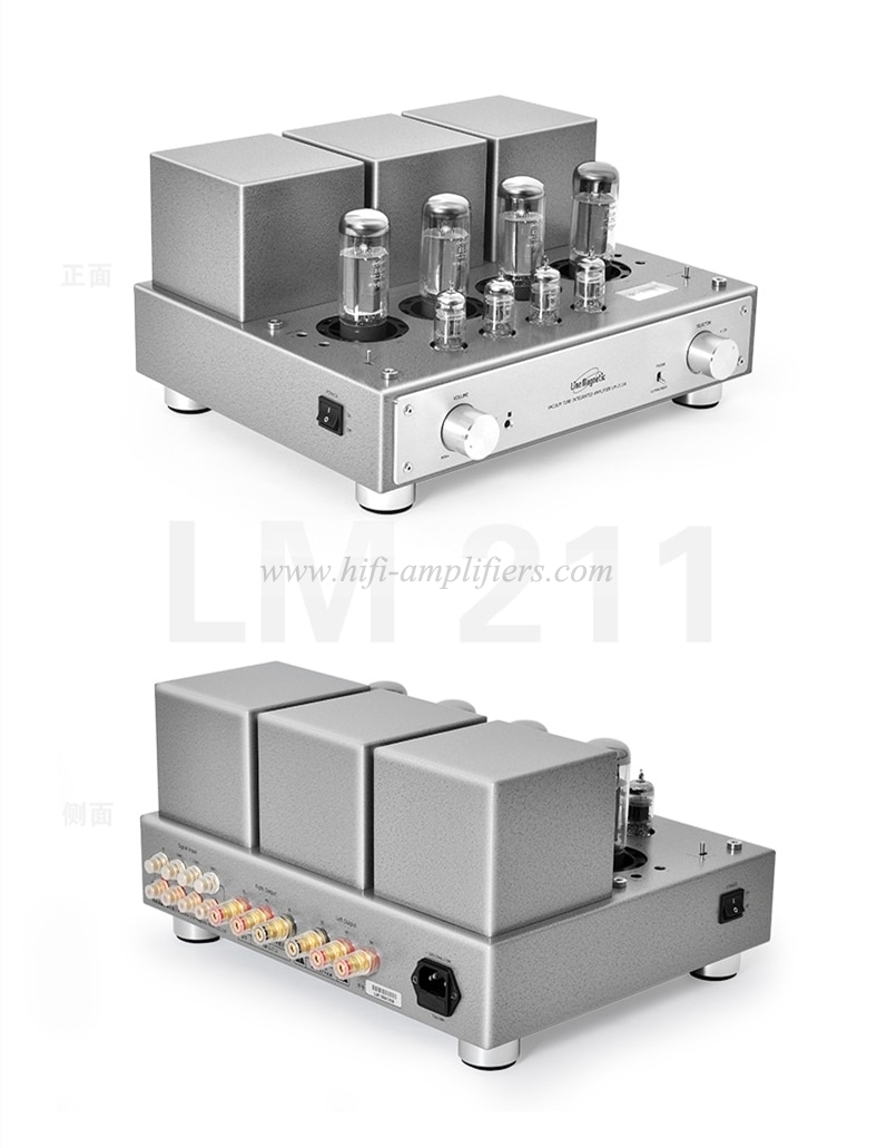 Line Magnetic LM-211IA El34*4 Integrated Tube Amplifier Push-pull Amplifier  32W*2(Ultralinear) 15W*2(Triode)