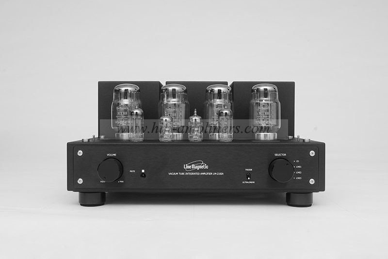 Line Magnetic LM-216IA Tube Amplifier Integrated KT88*4 Push-Pull Vacuum Amp 32W*2