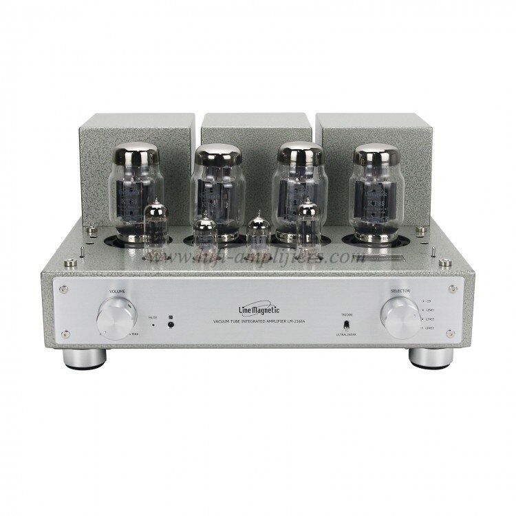 Line Magnetic LM-216IA Tube Amplifier Integrated KT88*4 Push-Pull Vacuum Amp 32W*2