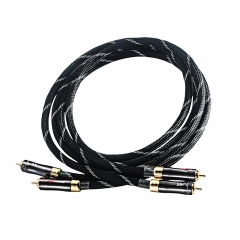 Cayin CS-5RCA Hifi abgeschirmtes RCA-Audioübertragungskabel unsymmetrisches Kabelpaar