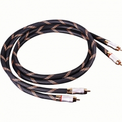 Cayin CS-20 RCA Glod RCA - RCA 커넥터 Hifi 오디오 케이블 1.2M 쌍