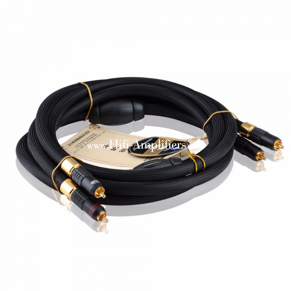 CHOSEAL AA-5401 OCC RCA Plugs Interconnect Audio Cable 1.5 m ( pair ) - Click Image to Close