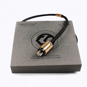 Медный цвет CC ALPHA POWER CORD AU/US/EU Schuko Plug Ultimate Power Cable