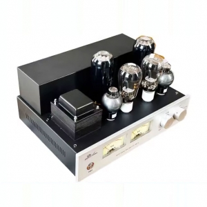 LaoChen 845 amplificador de tubo HIFI de un solo extremo Clase A 300B 6SN7 controlador insignia amplificador de lámpara