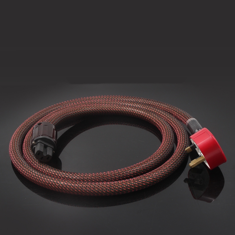 XLO PL-1500 Crystalline Copper Power Cord HIFI British MK13A Plug Power Cable - Click Image to Close
