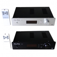 XiangSheng DA-06 AK4493/4495 DSD Asíncrono Xmos Decodificador HiFi Amp con control remoto