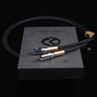 구리 색상 CC Alpha Audiophile 케이블 XLR 커넥터 HiFi 오디오 상호 연결 코드 쌍