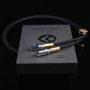 МЕДНЫЙ ЦВЕТ CC Alpha Audiophile Кабели XLR разъем HiFi audio interconnect Cord Pair