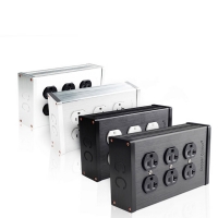 CopperColour CC WZ Series 126 OCC Power Socket HiFi Audio with 6 outlet US Plug