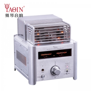 YAQIN MS-6P14 진공관 HIFI 스테레오 파워 앰프 블루투스 데스크탑 앰프 (원격 포함)