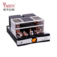 YAQIN MS-20B Hi-end Vacuum Tube Amplifier UL/TR Push-pull Power Amplifier Bluetooth Remote