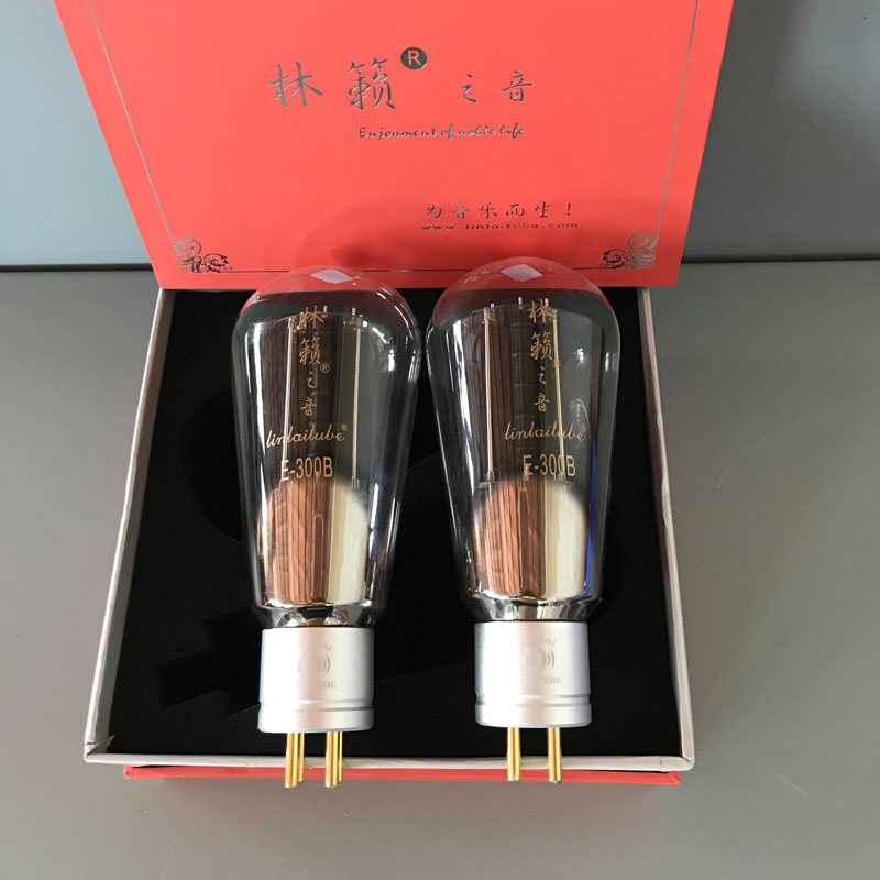 LINLAITUBE Elite Series E-300B Hi-end Vacuum Tube Replace WE300B Matched Pair - Click Image to Close