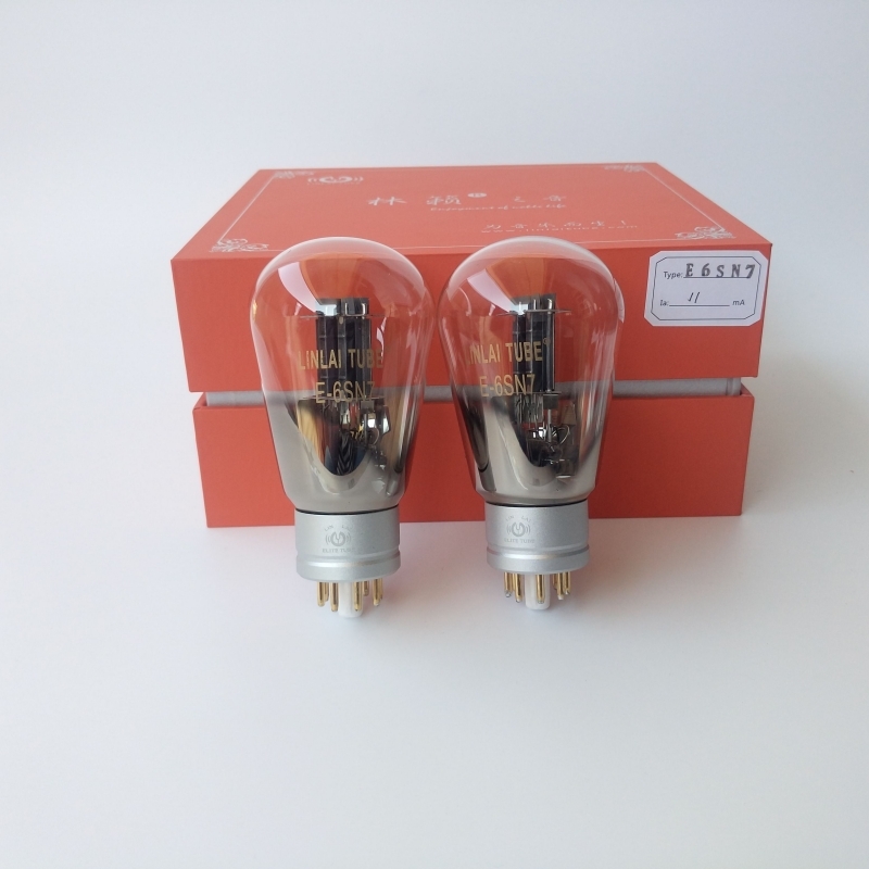 LINLAITUBE Elite Series E-6SN7 Vacuum Tube Hi-end Electronic tube value Matched Pair - Click Image to Close