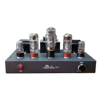 LaoChen EL34 Tube Amplificateur Single Ended Classe A Amplificateur Bluetooth Noir Fait Main OC34 Oldchen