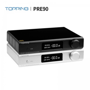 TOPPING Preamplificatore Pre90 ed estensore di ingresso Ext90 Audio ad alta risoluzione Moduli NFCA ultra-alti Combinazione di uscite AMP RCA/XLR