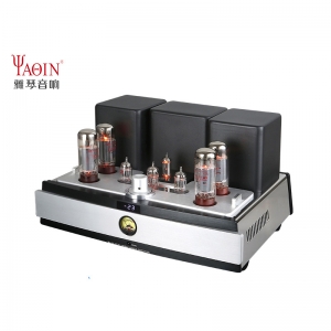 YAQIN MS-20L EL34 tube Bluetooth Digital USB Input Power Amplifier HiFi Integrated Amplifier