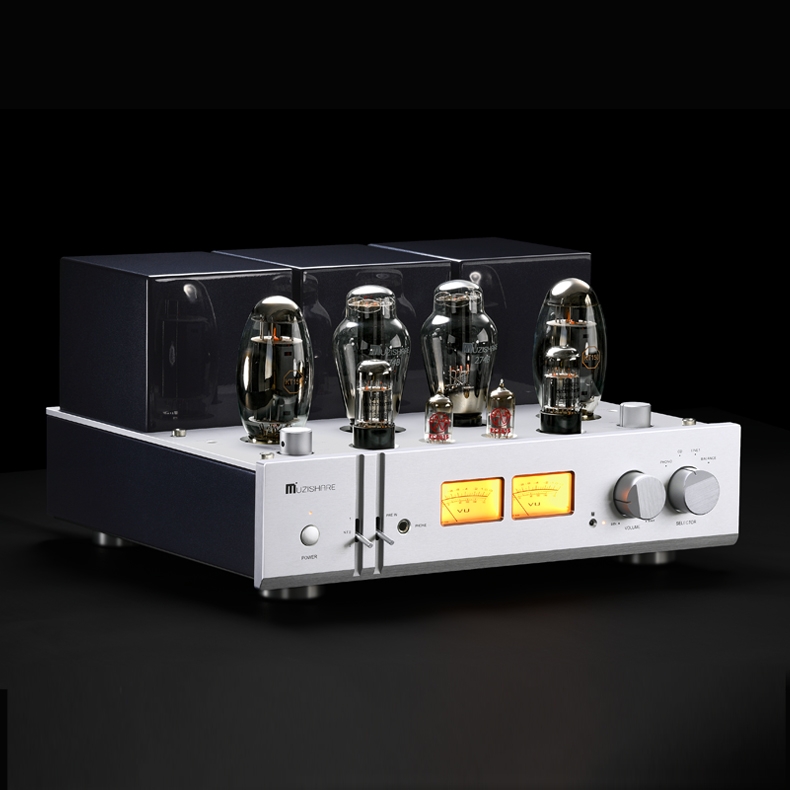 MUZISHARE X10 Class A Sinle-ended 300B KT150 Tube Integrated & Power Amplifier 2022 Version - Click Image to Close