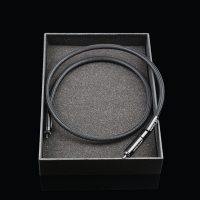 Câble coaxial plaqué argent OCC en cuivre monocristallin GAMMA de couleur cuivre Câble XLR/RCA