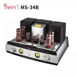 YAQIN MS-34B HIFI EL34 tube amplifier combined push-pull Bluetooth power amplifier TR UL tube preamplifier