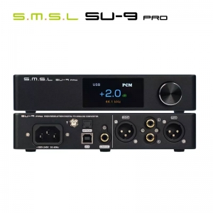 SMSL SU-9 PRO ES9039MPRO Decoder MQA&MQA-CD Bluetooth 5.0 SU9 PRO DAC XU316 768kHz/32Bit DSD512 mit Fernbedienung