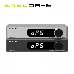 SMSL DA-6 Leistungsverstärker Mini High Resolution DA6 Amp 70W*2 mit Fernbedienung