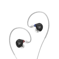 SHANLING MG100 Dynamische HiFi-Musik-Ohrhörer IEM Hi-Res Audio-Ohrhörer MMCX 3,5 mm + 4,4 mm Stecker-Headset