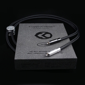 Copper Colour CC BETA  Audiophile Cables RCA Connector HiFi Audio interconnect Cord Pair